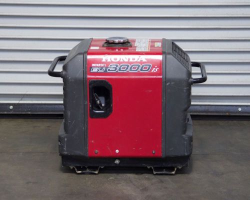 Honda eu3000is 6.5 hp 3000 watt generator very quiet eu1000 eu3000 eu6500 for sale