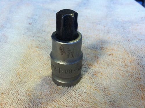 1/2&#034; Drive T60 Torx Socket (USED)