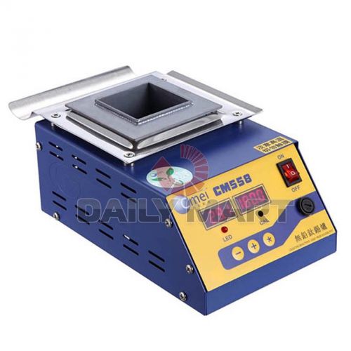 CM558 Lead-Free Titanium Alloy Solder Soldering Pot Desoldering Bath 250W 110V