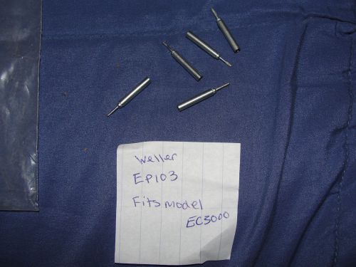 Weller EP103 Soldering Iron Tips For Model EC3000 (2 Per Auction)