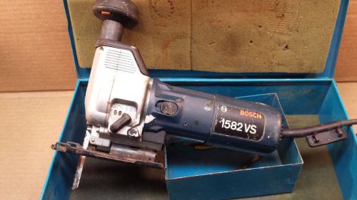 BOSCH Jig Saw 1582vs Blades and Original Metal case