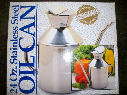 New! 24oz stainless covered cooking oil can by  progressive international corp for sale