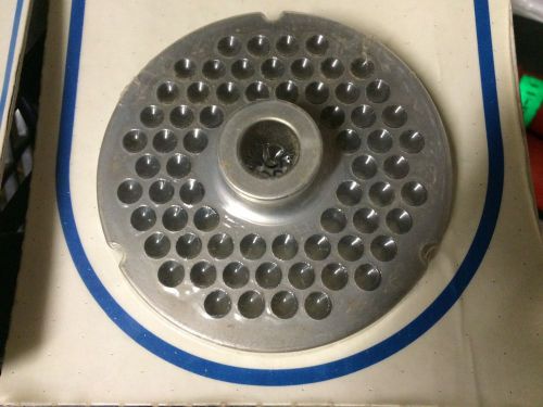 #52 meat grinder plate new in package hobart ? grind coarse large holes for sale