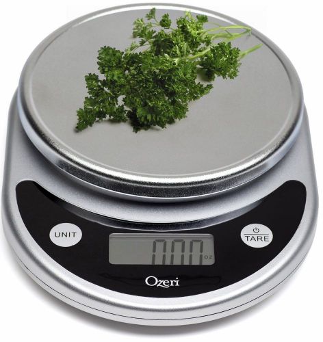 Ozeri Pronto Digital Multifunction Kitchen Food Scale  Elegant Black