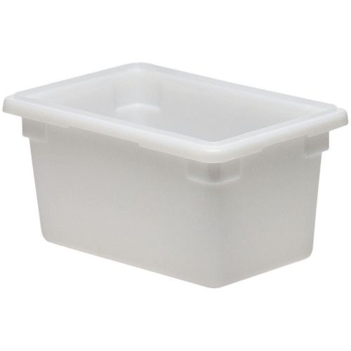 CAMBRO 4.75 GAL. FOOD STORAGE BOXES, POLY, 6PK WHITE 12189P-148