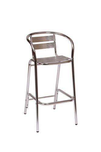 New Parma Commercial Restaurant Outdoor Aluminum Bar Stool