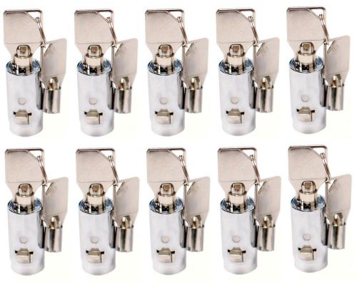 10 Plug locks for Automatic Products, National, Rowe snack vending machines