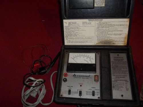 Working Amprobe Capacitor Analyzer Model CC1000 Vintage Meter