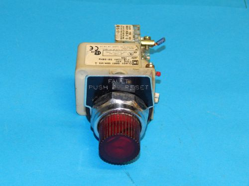 Square D Red pilot light w/ 9001-KM1 light module &amp; 9001KA2 900KM1