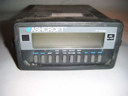 ASHCROFT PT PRESSURE INDICATOR TESTER 0-200IN-H2O