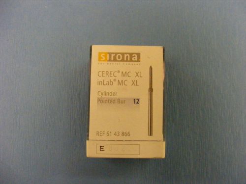 CEREC MC XL Cylinder Pointed Burs