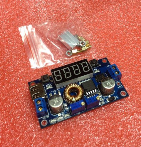 5a adjustable power dc-dc step-down charge module led driver with voltmeter for sale