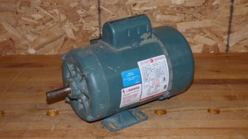 Leland Faraday Motor, 1 HP 115/230 Volt, 1725 RPM,  Single Phase 56 Frame