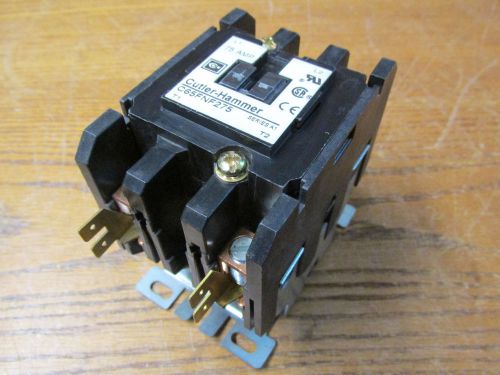 UNUSED NOS Cutler Hammer C65FNF275 Contactor 75 Amp 240 Volt 2 Pole