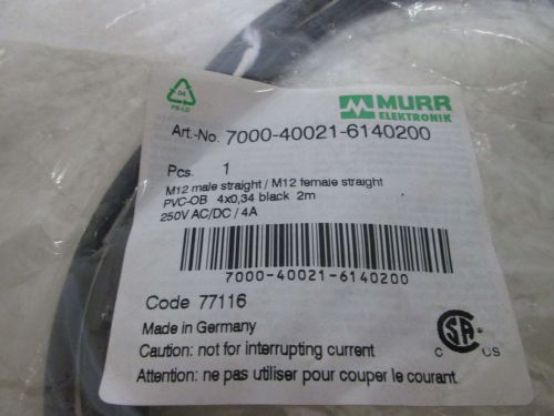 MURR 7000-40021-6140200 SENSOR 250V AC/DC *NEW IN A BAG*