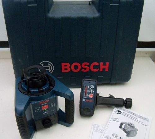 Bosch dual-axis self-leveling rotary laser grl250hv for sale