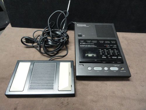 Panasonic RR-930 Microcassette Transcriber / Recorder Foot Pedal Transcription