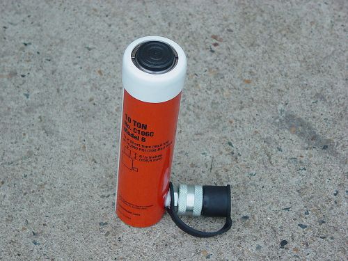 SPX POWER TEAM C106C 10 TON 6&#034; STROKE HYDRAULIC CYLINDER NEW IN BOX