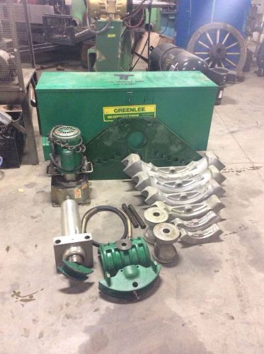 Greenlee 885TE Hydraulic Bender 2.5&#034;, 3&#034; &amp; 4&#034; EMT with 960 Pump #1