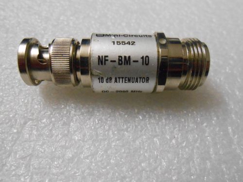 MINI CIRCUITS NF-BM-10 10db DC-2000MHz 50OHm BNC-N ATTENUATOR