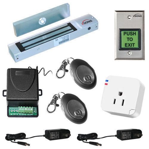 FPC-5206-VS Smartphone Access Control Kit One Door 300lbs Electromagnetic lock