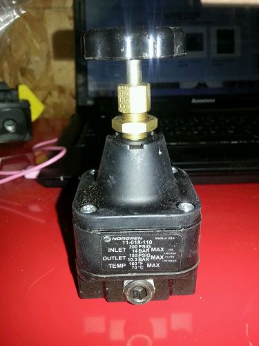 Norgren air pressure regulator 11-018-110 for sale