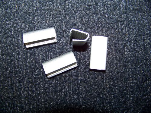 Banding Seals 1/2&#034; W X 1 3/16&#034; L Metal 1000 ea. New