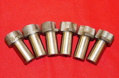 ACME SF-32-16 Slip-Fixed Renewable Drill Bushings #18 x 1/2 x 1&#034;  Lot of 6 USA