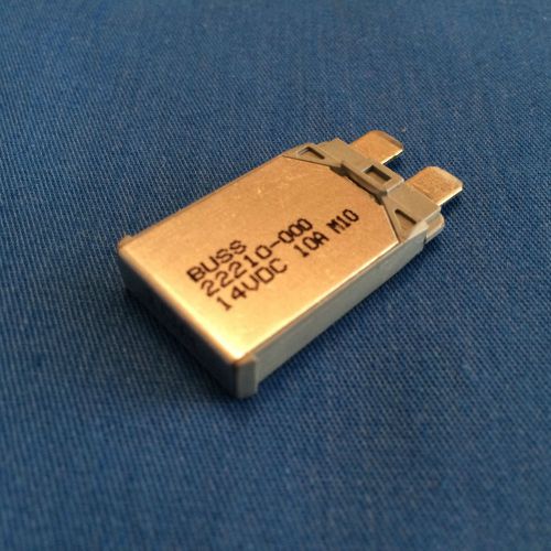 Buss 12vdc 10 amp sae j553 type ii atc/ato modified reset fuse breaker for sale