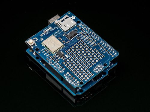 Adafruit CC3000 WiFi Shield with Onboard Ceramic Antenna new Arduino IoT USA