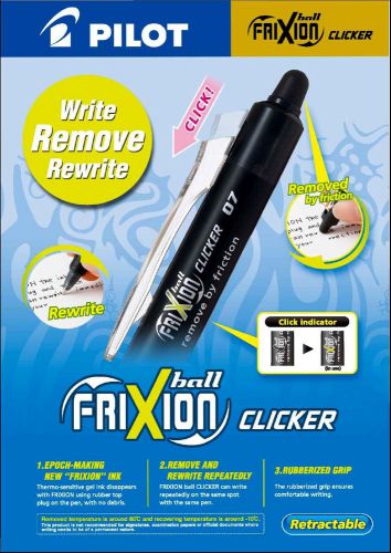 Pilot Frixion Clicker