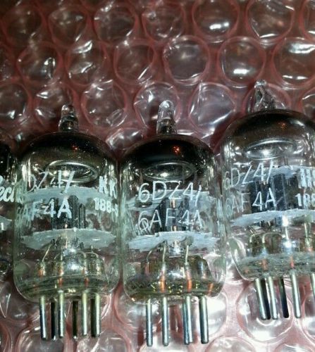 6DZ4 Vacuum Tubes   GE lot of 12, New old stock 6AF4A