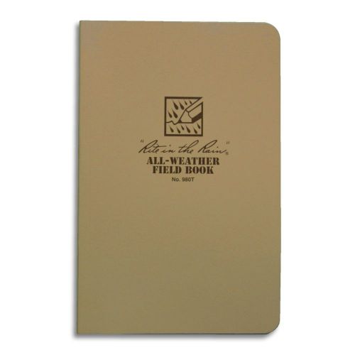 Rite In The Rain 980T Tan All Weather Field-Flex Tactical Bound Book