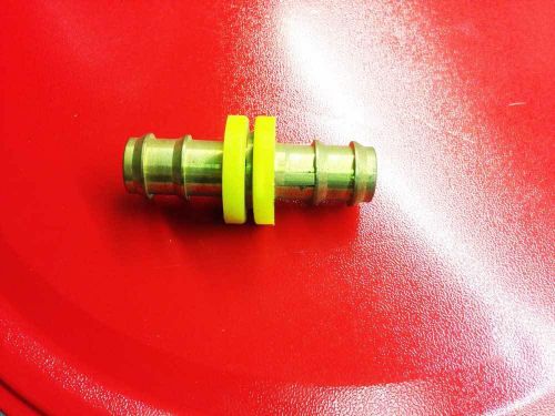 Push-On Hose Fitting 1/4&#034; Brass Hose Mender