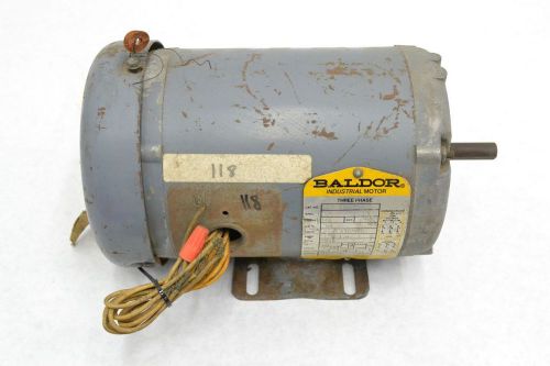 BALDOR M3455 AC 1/4HP 208-230/460V-AC 1140RPM 3PH ELECTRIC MOTOR B262218