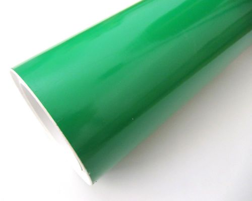 1 Roll 15&#034; X 30&#039; Gloss Kelly Green Sign Cutting Vinyl Film