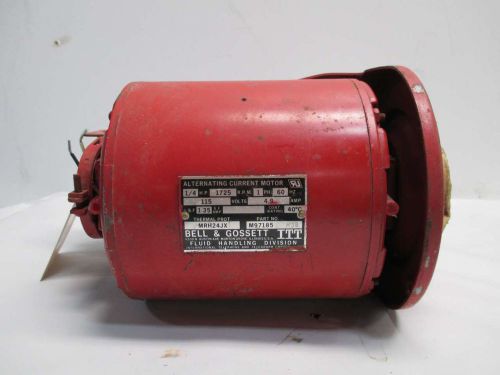 BELL &amp; GOSSETT M97185 1/4HP 115V-AC 1725RPM 1PH AC ELECTRIC MOTOR D408211