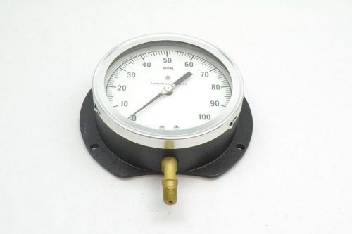 NEW WEKSLER GR4-16-3P ROYAL PHOSPHOR BRONZE 0-100PSI PRESSURE GAUGE D410232