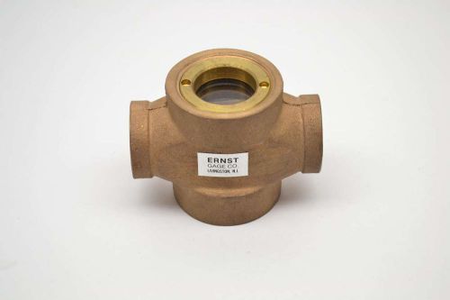 John ernst valve sight double window threaded 3/4in npt flow indicator b410532 for sale