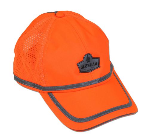 Ergodyne GloWear 8930 Class Headwear Hi-Vis Baseball Cap Set of 4