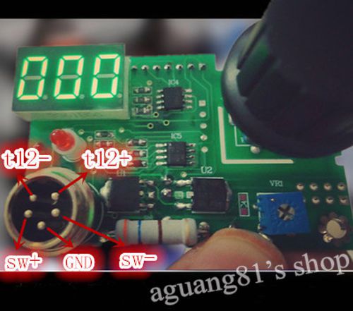 Digital 936 Soldering Iron Station Controller for A1322 T12 T2 Heating Core