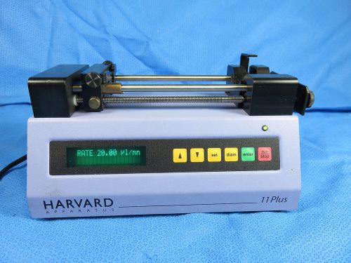 Harvard apparatus model 11 plus single syringe infusion pump 70-2208 for sale