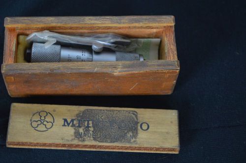 Mitutoyo 133-224 Tubular Vernier Inside Micrometer, 3-4&#034; Range, 0.001&#034;