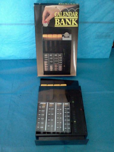 Stacked Coin Change Money Sorter Counter Holder w/ Calendar