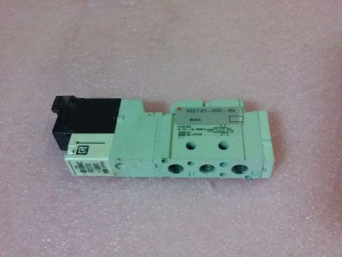 SMC VQZ1121-5MO-M5 Base Mount Solenoid Valve with Compact Connector VQ110-5MO