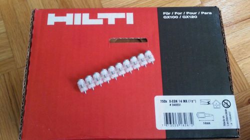 Hilti x-egn 14 mx 1/2 inch gas nail For GX100 or GX120 Part # 340231 (reg $180)