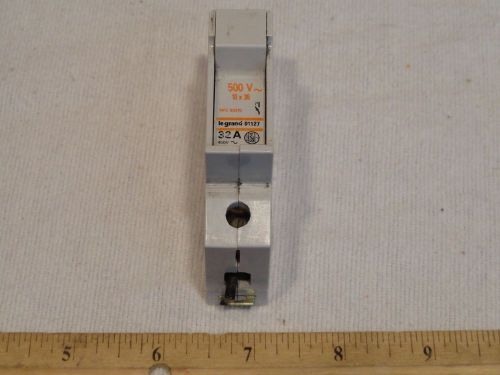 Lot of 4 legrand 01260 fuse holders 32a 500v nfc 63210 10x38 500v 400v for sale