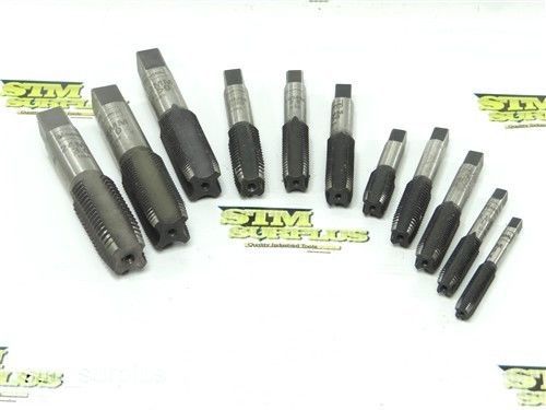 LOT OF 11 HSS HANSON METRIC TAPS 9MX1 TO 24MX3