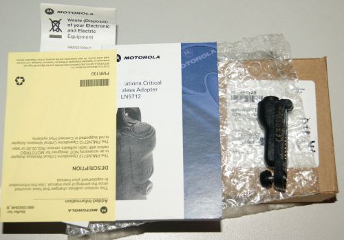 Motorola oem nib pmln5712b bluetooth adapter for xpr6350 xpr6500 xpr6550 xpr6580 for sale