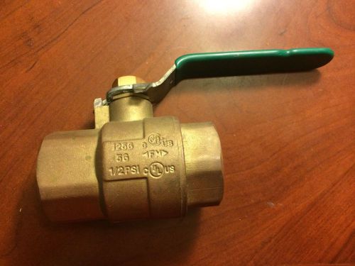 Hammond 1-1/4&#034; 8901 Ball Valve 600 WOG/150 SWP 250 PSI New